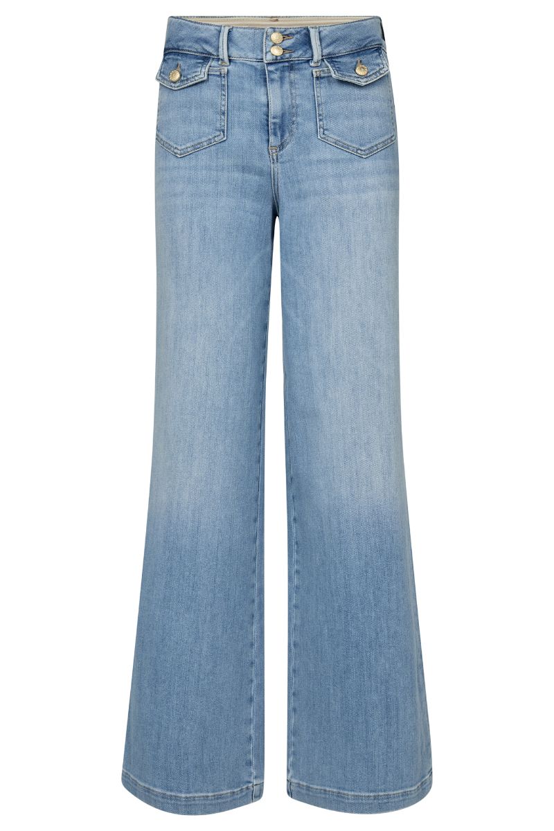 Colette Grendel Jeans  Long | Light Blue | Jeans fra Mos Mosh