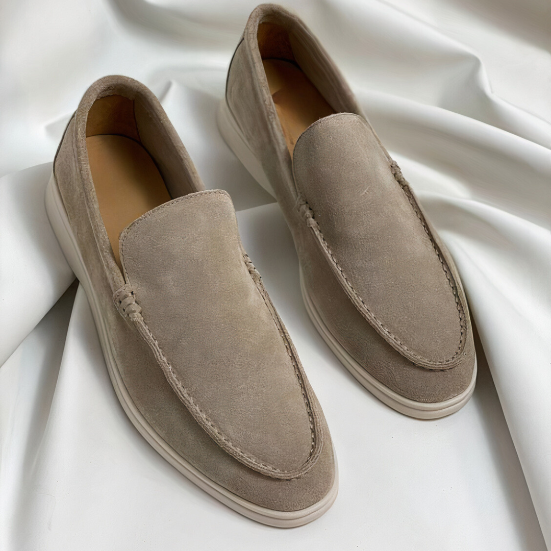 Julius™ | Stilfulde Slip-On Ruskindsloafers