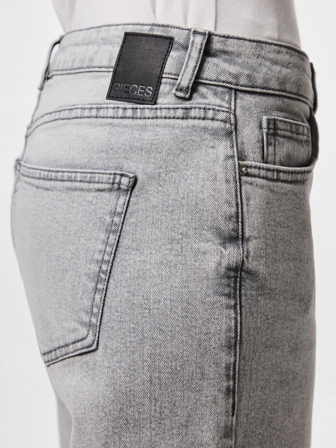 PCSELMA Jeans - Light Grey Denim