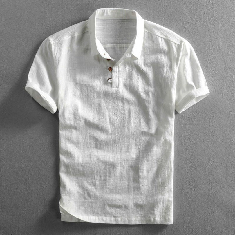 Fuji™ | Herre Klassisk Knaplukket Polo Shirt